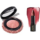 LAURA GELLER NEW YORK It's a Pink Thing Marbleized Makeup Collection - Limited Edition Blush & Lipstick Gift Set - Marbleized Baked Blush & Hydrating Lipstick - Perfect for Mother's Day Gifting