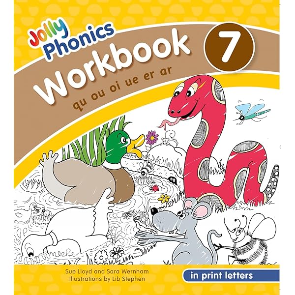 Jolly Phonics Activity Book: In Print Letters (7) (Jolly