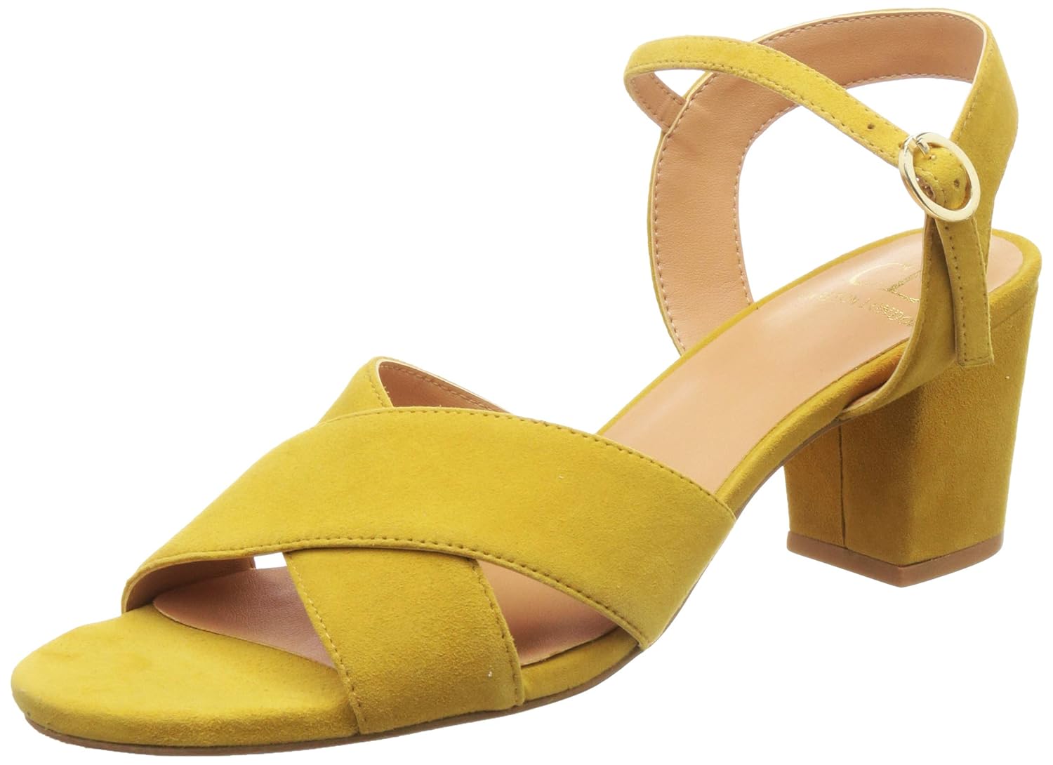 Buy Carlton London Women Cll4875 Leather Fashion Sandals6 UK (CLL