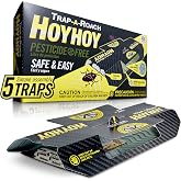 HOY HOY Trap A Roach - Bait Glue Traps, Great for Home with Kids &amp; Pets Indoor, Sticky Pest Control Trap, Roach Killer, Made in Japan 5 Traps