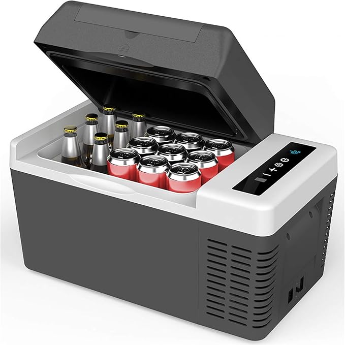 12 24v Dc Portable Refrigerator With App Temperature Control Function16 Quart 15 Liter Mini Fridge Freezer For Driving Car Boat Truck Vehicle Outdoor Rv Fishing Travel Electrical Appliances Interior Accessories Wellbeam Com