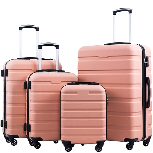 Amazon Coolife Luggage Piece Set Coolife Luggage Suitcase Spinner