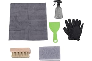 GLOGLOW Nan Headstone Cleaner Kit, Complete Set for Marble and Gravestones, Ideal for Memorial Care Gardening Tools