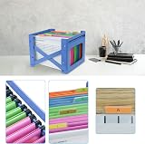 MerryNine Suspension Files A4 15pcs White with Tabs Card Inserts (34.8cm x view 6