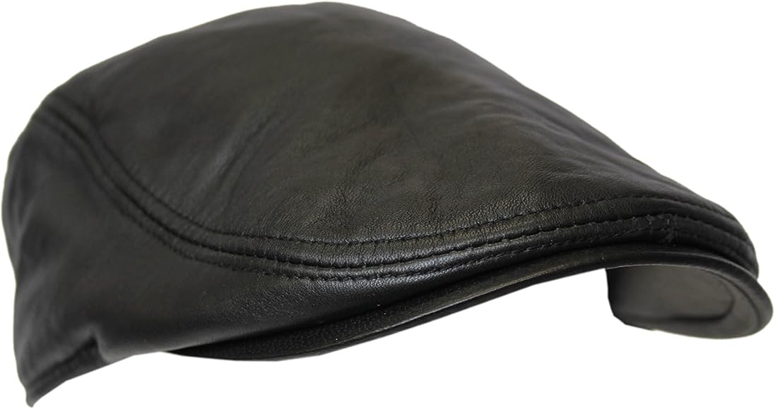 mens leather ivy hats