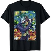 DC Comics The Joker Starry Night Style Portrait T-Shirt