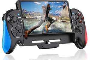 NINABXY Switch-Controller Compatible With Nintendo Switch/OLED, One-Piece-Joypad-Controller Replacement for Nintendo-Switch-Controller,Ergonomic Design with 6-Axis Gyro,Wakeup/Turbo and Dual Vibration