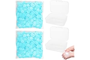 Capiant Portable Disposable Paper Soap, Scented Mini Fresh Petal Hand Wash Sheets, Scented Mini Soap Sheets