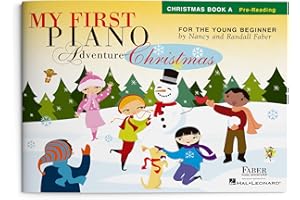My First Piano Adventure: Christmas – Book A | Pre-Reading Holiday Piano Songbook for the Young Beginners | Easy Christmas Sheet Music with Duets for Kids | Faber Piano Adventures Method Book