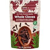 Spicy World Cloves Whole 14 Oz Bulk Bag | Pure, Non-GMO, Premium Hand Picked Quality, Great for Foods, Clove Tea, Clove Pomander Balls &amp; Potpourri