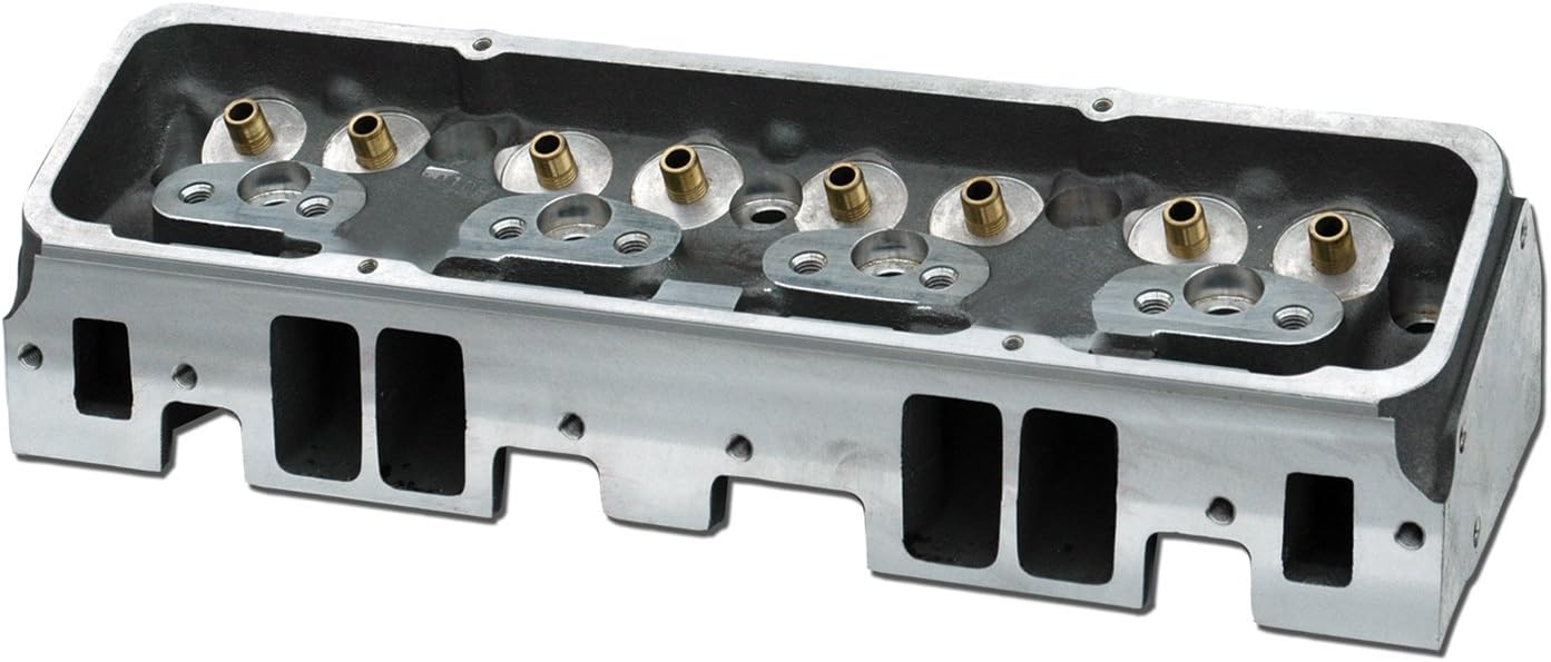 Dart 11320010P SBC PRO1 64cc Straight Plug 2.02/1.60 Bare Small Platinum Cylinder Head