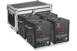 PAIDUN 700W Cold Spark Machine 4 pcs Sparkler Fountain 6–19ft Height Adjustable, with Remote Stage Light Machine Safe & Reusablefor Wedding Party Event Church DJ Show with Air Box（Not Include Material ）