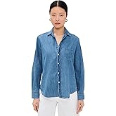 Frank & Eileen Women's Eileen Denim Relaxed Button Down Shirt