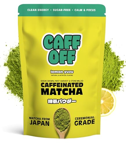 Amazon.com: Caff Off Decaf Matcha Green Tea Powder From Japan