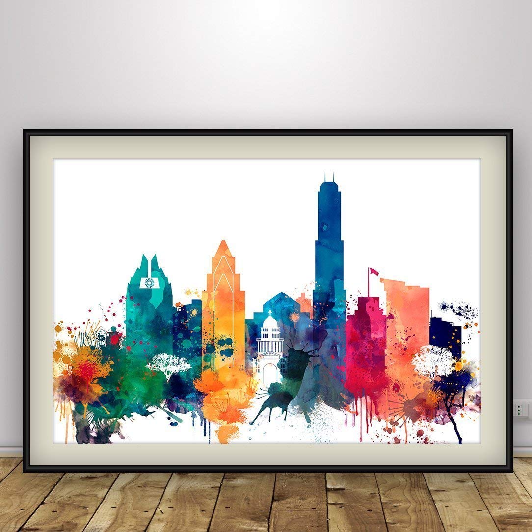 Austin Texas Wall Art imgsolo