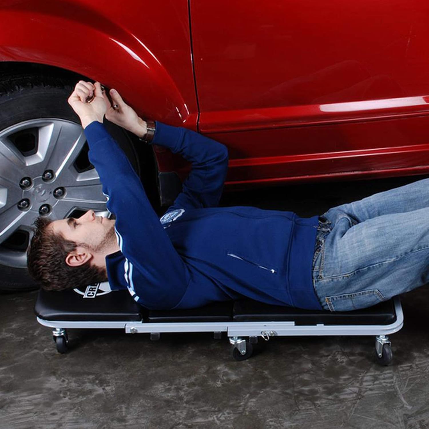 Pro-Lift C-2036D Grey 36" Z-Creeper Seat: Automotive