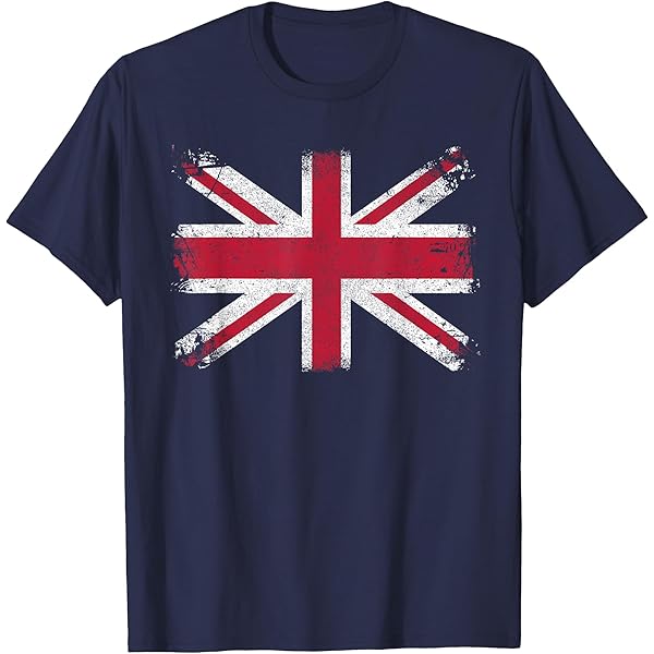 Amazon.com: Union Jack T-shirt Vintage UK Flag Tee British