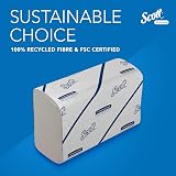 Scott Essential Hand Towels 2-Ply White 21.2 x 18.6 cm 12 clips x 220 sheets view 7