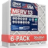 BNX TruFilter 20x20x1 Air Filter MERV 13