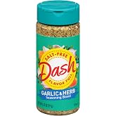 Dash Salt-Free Seasoning Blend, Garlic &amp; Herb, 6.75 Ounce