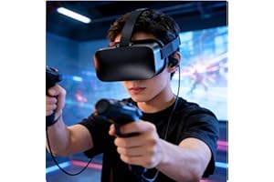 3D VR Headset Virtual Reality Glasses 360° Panorama Large Screen for Movies & Games