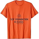 SCP Foundation D Class Prisoner Barcode T-Shirt