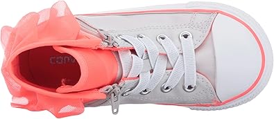 silver kids converse