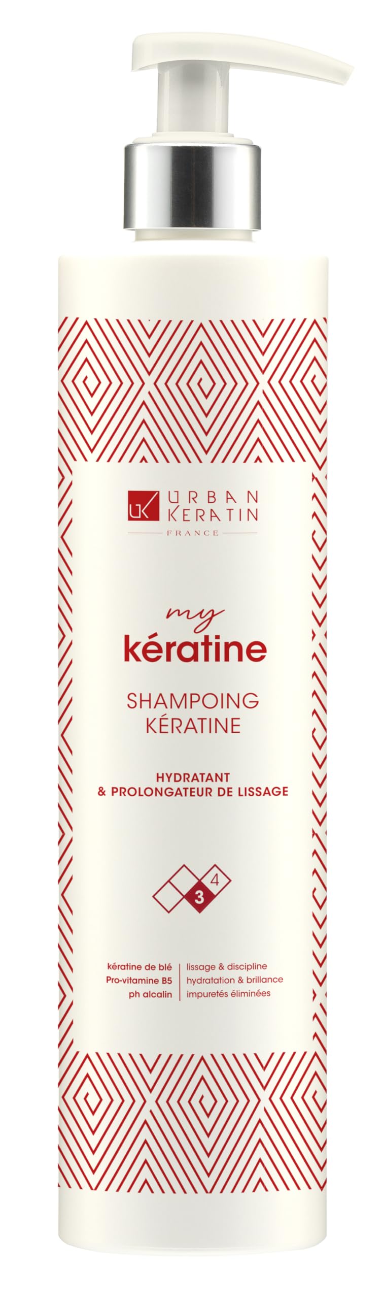 Urban Keratin Shampoo with Keratin 400 ml