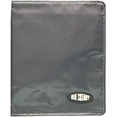 Big Skinny Hipster Bi-Fold Wallet, Holds Up to 35 Cards, Charcoal