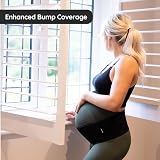 BABYGO 2 in 1 Pregnancy Belly Band Support Pelvic Maternity Belt Black view 8