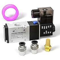 Electrical Pneumatic Solenoid Valve 4V210-08 24VDC 4.8W PT1/4 5 Way CE