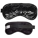 Ariel EDGE Plush Hot/Cold Eye Mask (Black) ★ 8 COLORS AVAILABLE ★