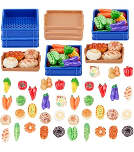 12 Pcs Nourriture Miniature Accessoires De Cuisine Mini-maison 12 Pcs Nourriture Miniature Accessoires De Cuisine Mini-maison