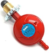 TheSunnyValley Hand Tight Propane Regulator 2M Hose Clips Calor Flogas view 3