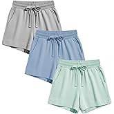 Sexy Basics Women's 3 Pack Active Wear Lounge Yoga Gym Casual Sport Shorts