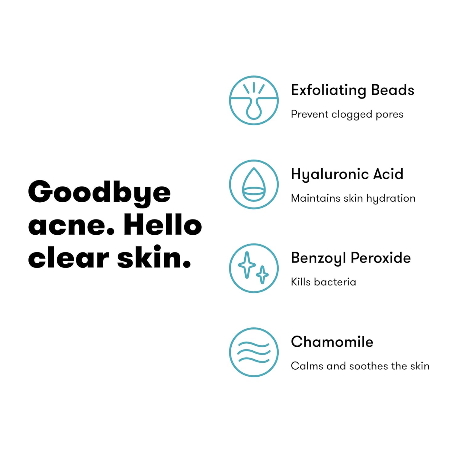 Proactiv Acne Cleanser - Benzoyl Peroxide Face Wash And Acne Treatment - Daily Facial Cleanser And Hyularonic Acid Moisturizer With Exfoliating Beads - 90 Day Supply, 6 oz.: Beauty