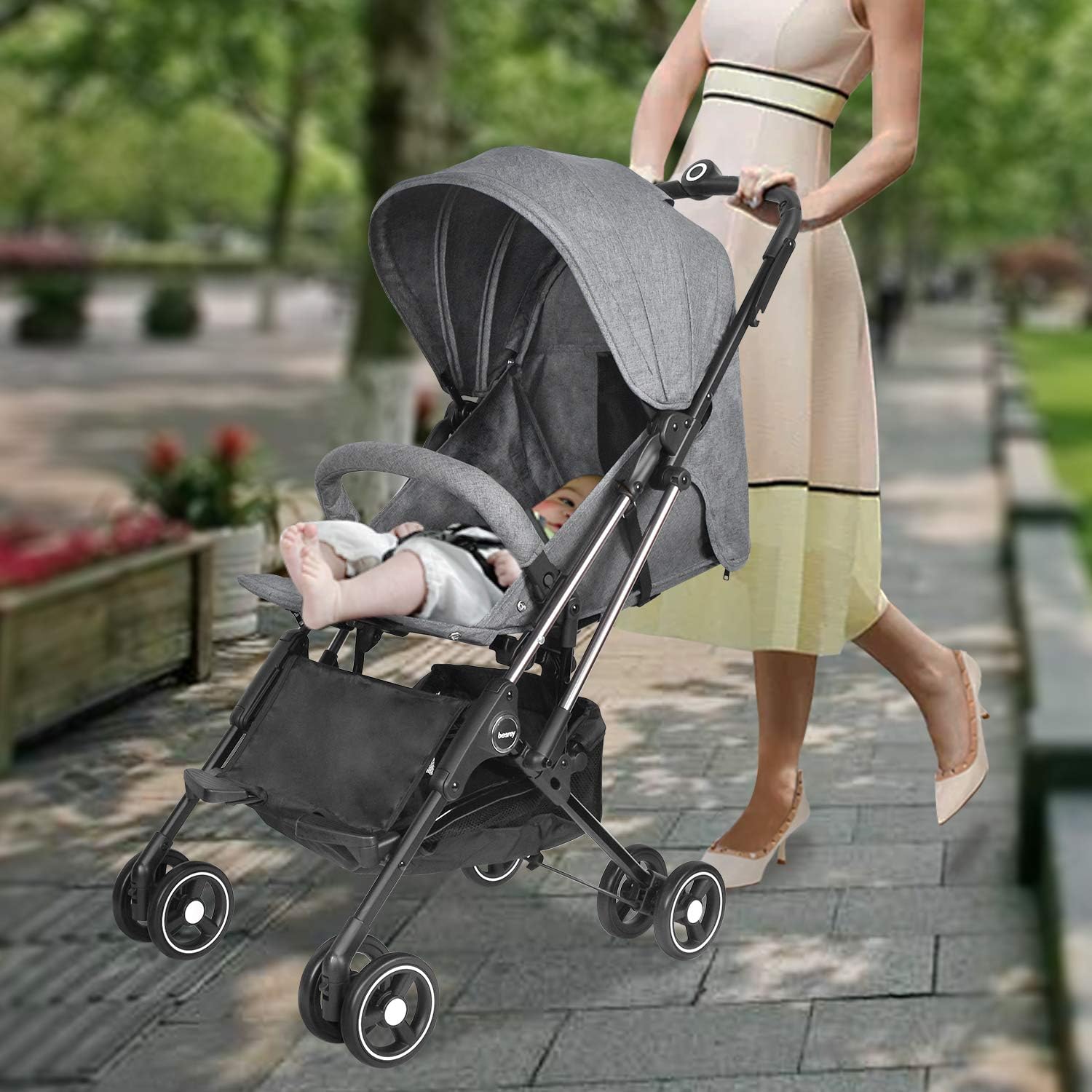 besrey airplane stroller