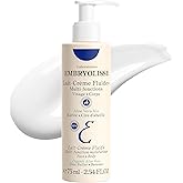 Embryolisse Lait-Crème Fluid+ Face & Body Cream, Multi-Use Lightweight Moisturizer with Shea Butter & Aloe Vera. Fast Absorbing, For All Skin Types