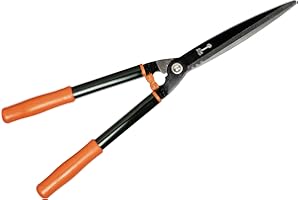 Sanung Heavy Duty Garden Hedge Shears with Aluminium Alloy Handle 8510 Gardening Pruner Clippers Hedge Trimmer for Trimming Pruning Small Shrubs Nursery Flowers Shears with Serrated Steel Blades