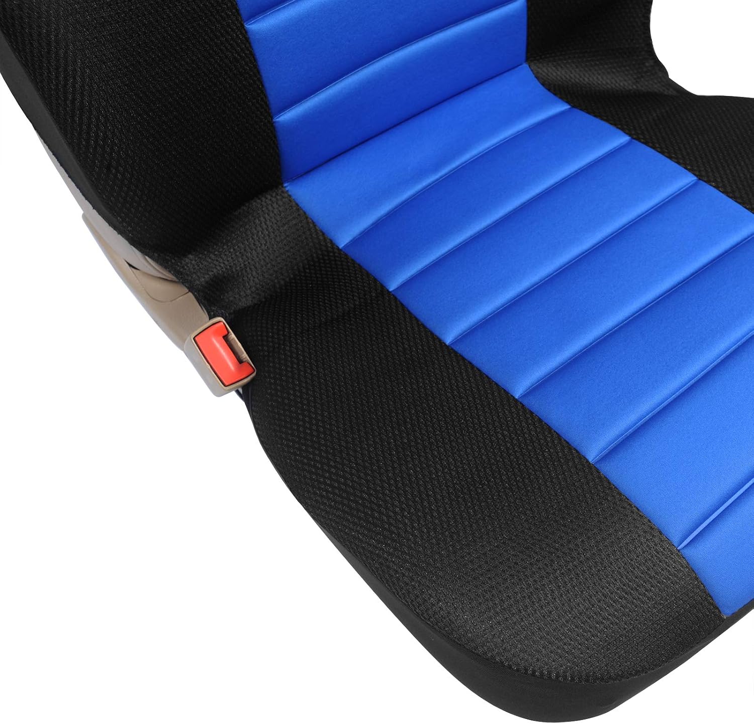 WOLTU Car Van Seat Covers Front Pair blue black Universal for Cars Vans Car Seat Protector, 2er Set - Image 4