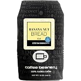 Banana Nut Bread Flavored Coffee SWP Decaf, Specialty Arabica Coffee, Medium Roast, 12 ounce, Whole Bean