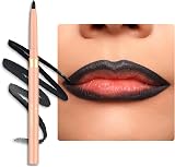Oulac Matte Black Lip Liner Waterproof 24H Vegan 01 Noir