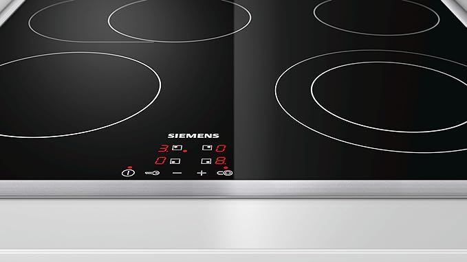 Siemens HB63AB521, ET645HN17E Cerámico Horno eléctrico sets de ...