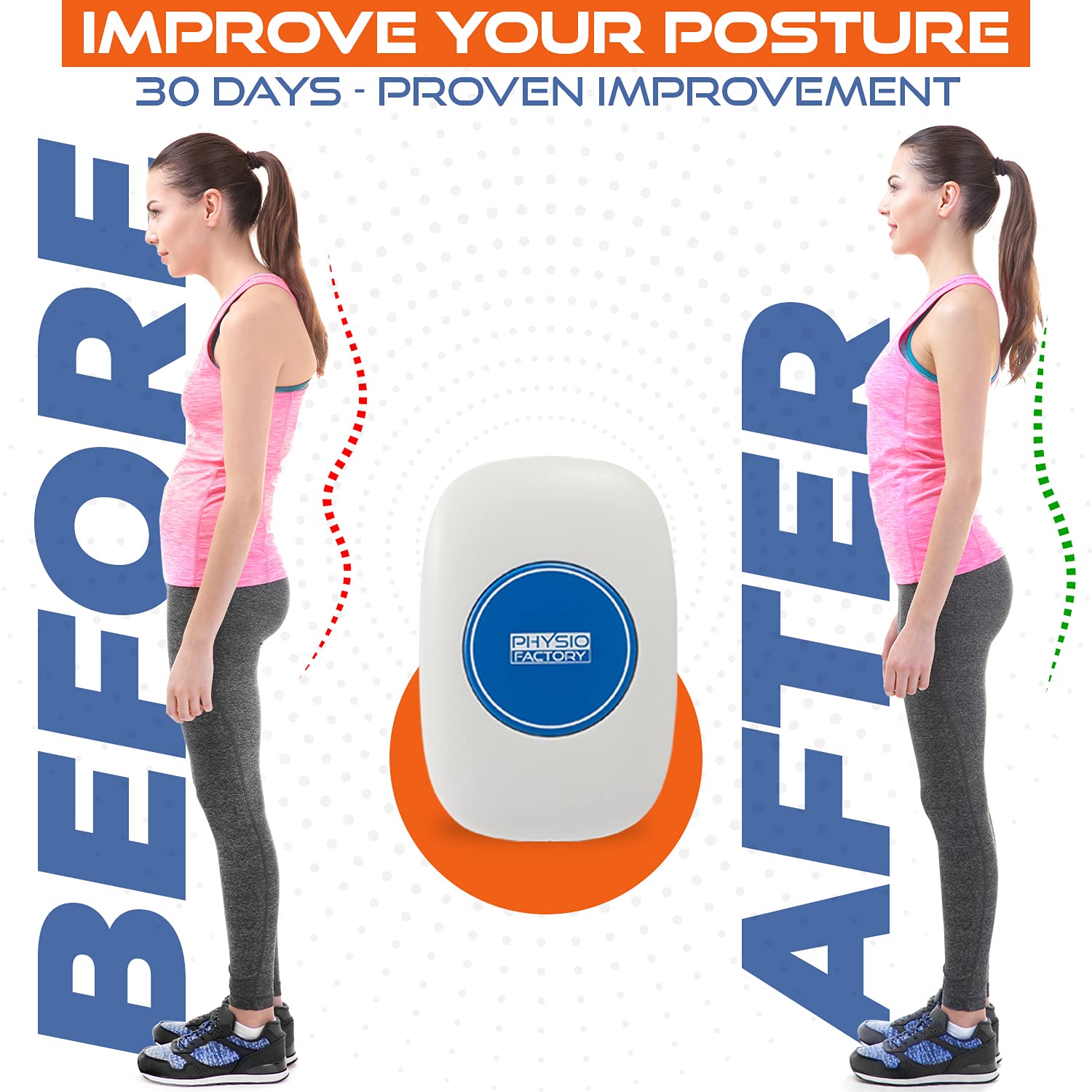 Mua Physio Factory Posture Trainer - Digital Feedback, APP Controlled ...