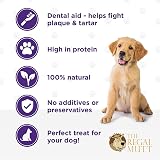 The Regal Mutt Small Braid Chews 1kg Bag - Natural Rawhide Dog Treat view 5