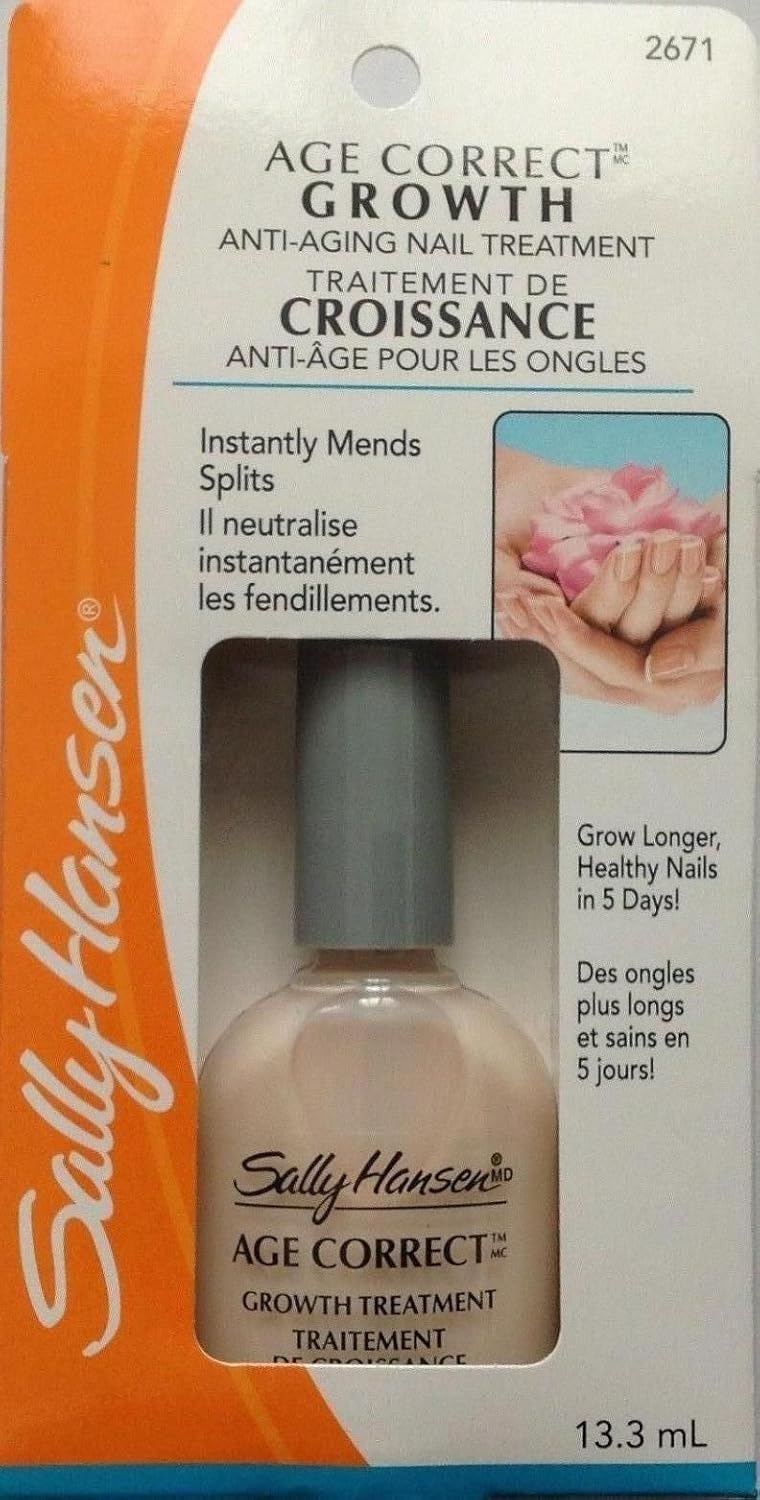 Sally Hansen Age Correct Growth Treatment 0.45 fl oz : Nail Growth Formula Treatments : Beauty