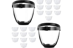 ASCAVS Face Shield,Super Protective Face Shield Mask for Work,Full Face Shield for Weed Whacking,Anti-Fog Face Shield for Grinding and Cutting,Anti-fog Full Face Shield