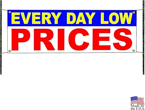 Amazon Com Everyday Low Prices Discount Business Promotion