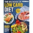 The Big Book Of Low Carb Diet: 1500 Days Of Delicious No-Sugar Added Recipes To Forget About Carb Counting Yet Living a Fulfilling Low-Carb Lifestyle. 28-Day Meal Plan Included