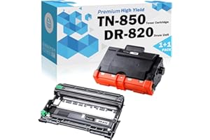 Ultra Toner® Compatible Replacement for Brother TN850 Toner Cartridge & DR820 Drum Unit DCP- L5000D HL-L5200DW L6200DW L6400D